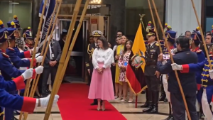 maria jose pinto vicepresidenta de ecuador