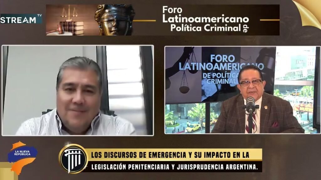 FORO LATINOAMERICANO DE POLÍTICA CRIMINAL CON LUIS GUILLAMONDEGUI
