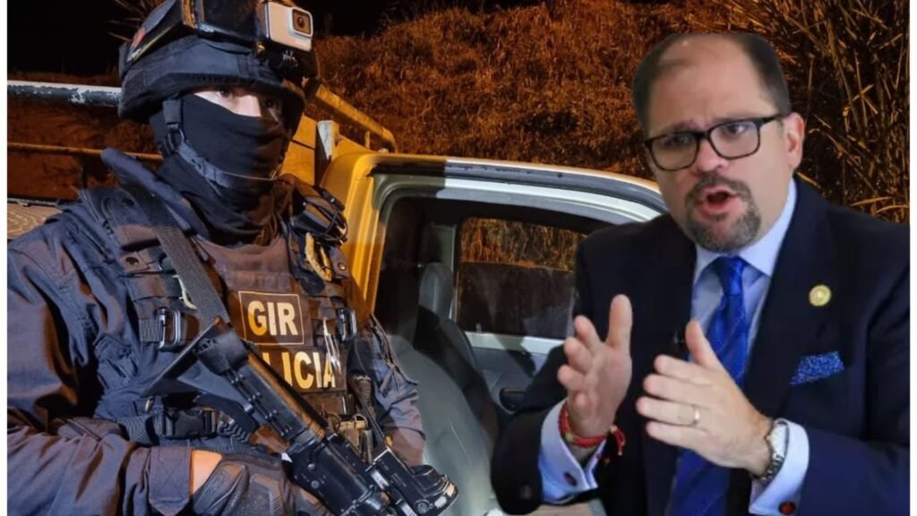 “Ministro del Interior John Reimberg detalla operativo ‘Cacería: Evasión Fede’ en Guayaquil y Pichincha”