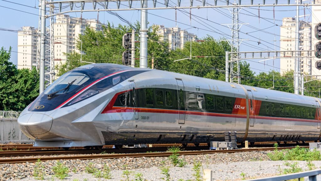 CHINA PRESENTA EL CR450: EL NUEVO TREN BALA ALCANZA LOS 453 KM/H Y ROMPE RÉCORD MUNDIAL DE VELOCIDAD FERROVIARIA