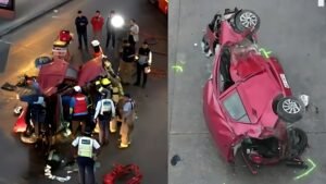 VOLCAMIENTO EN LA AV. RODRÍGUEZ BONÍN DEJA UNA MUJER FALLECIDA EN GUAYAQUIL