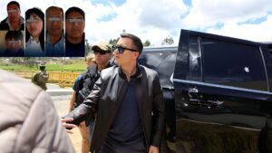 CINCO PERSONAS DETENIDAS EN CAÑAR TRAS ATENTADO CONTRA LA CARAVANA DEL PRESIDENTE DANIEL NOBOA