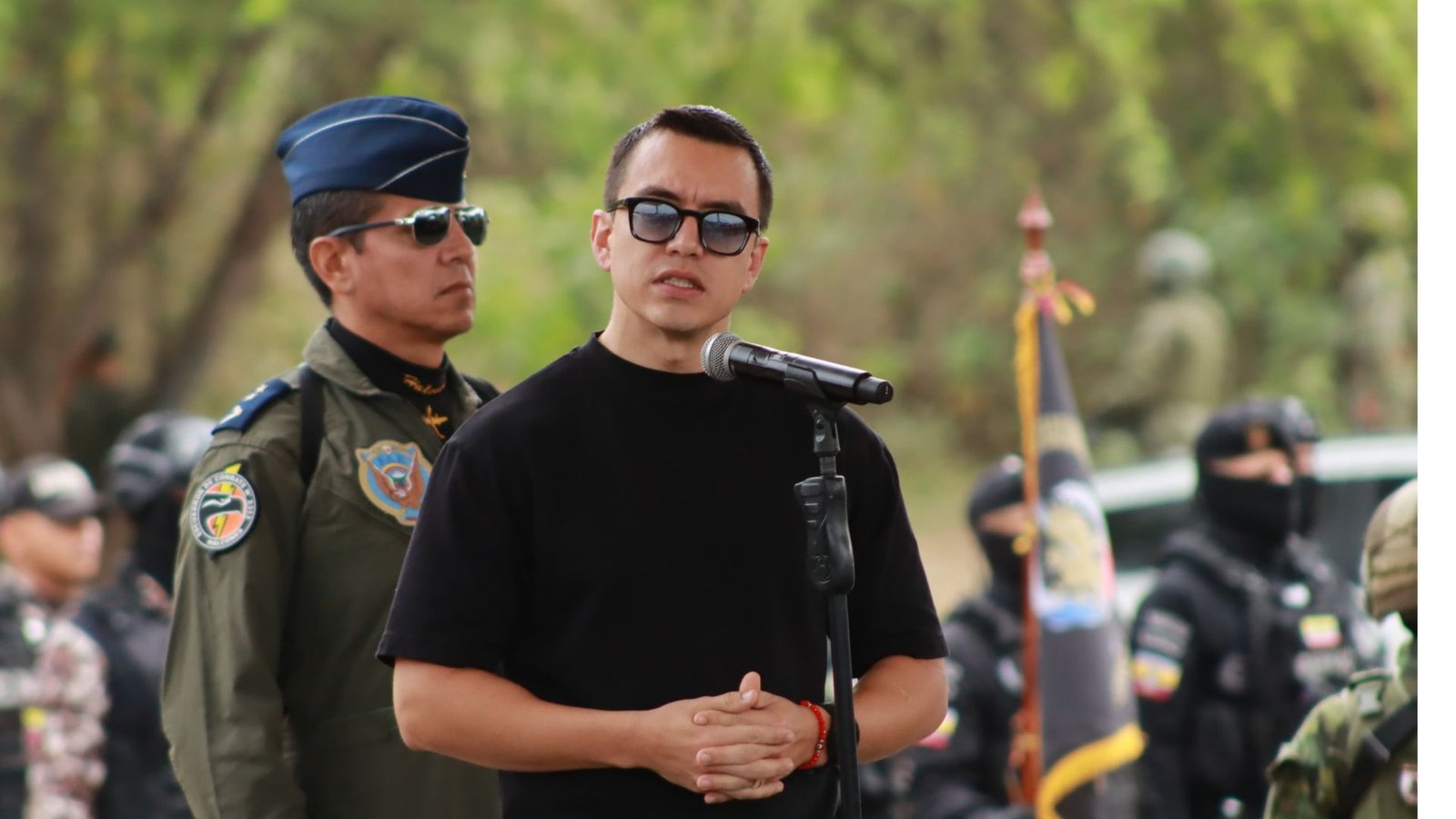 Daniel Noboa notificó a la Asamblea que se ausentará del país del 6 al 8 de marzo por agenda en Estados Unidos