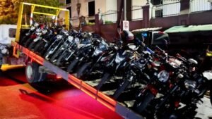 OPERATIVO EN GUAYAQUIL: 95 MOTOCICLETAS RETENIDAS Y 104 PERSONAS CITADAS POR “RODADA DEL TERROR” DE HALLOWEEN