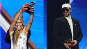Bad Bunny y Karol G destacan como máximos ganadores en la 26ª edición de los Latin Grammy 2025 en Las Vegas