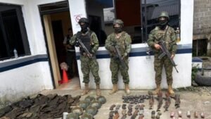 Ejército refuerza control fronterizo tras hallar campamento de ‘Los Trujillo’ en Zamora Chinchipe