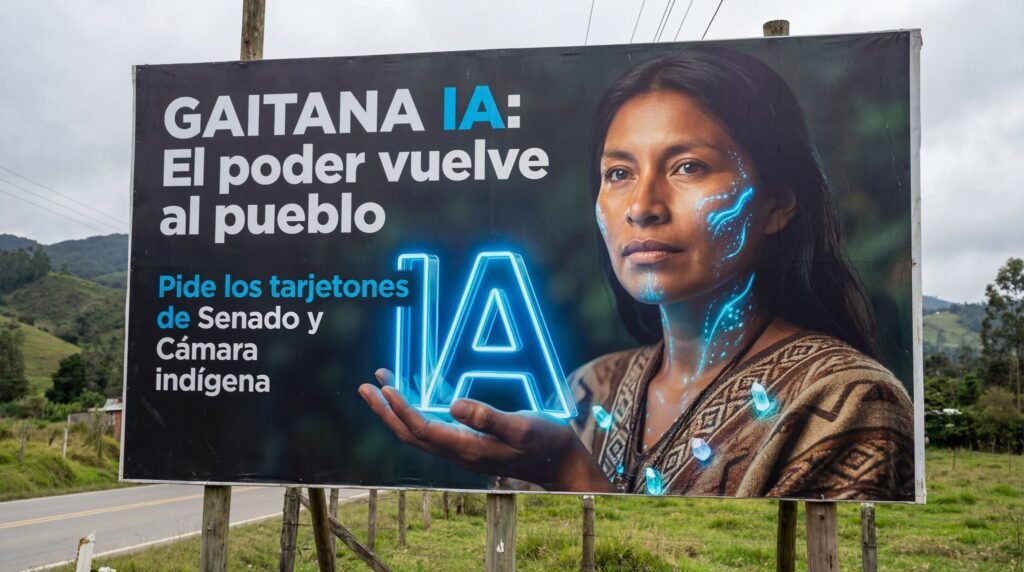 Candidata creada con IA competirá en elecciones legislativas de Colombia