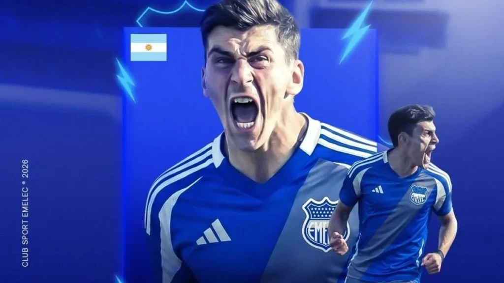Ignacio Guerrico se une a Emelec para la temporada 2026