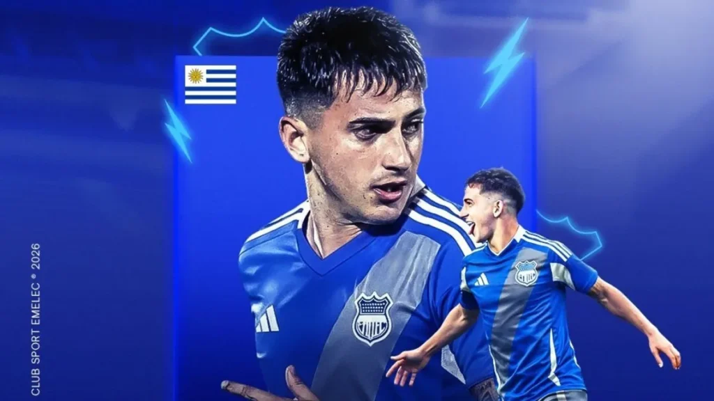 Gonzalo Napoli es el primer refuerzo extranjero de Emelec para el 2026