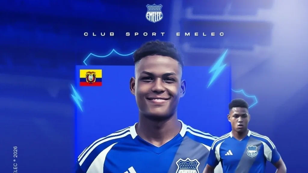 Mathias Carabalí es el quinto refuerzo de Emelec