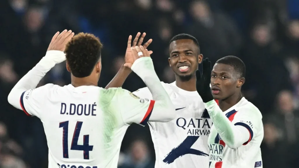 Psg derrotó 4-0 al OGC Niza y recupera el liderato en la Ligue 1