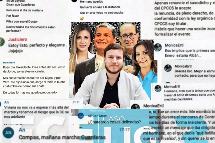 Fiscalía acusa a Andrés Arauz y Augusto Verduga por asociación ilícita en caso Liga2