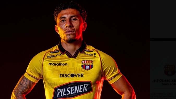 Joao Rojas no jugará en Barcelona SC entre dos y tres semanas tras lesión de ligamento
