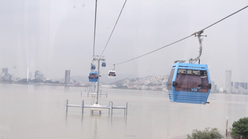 Servicio de Aerovía fue suspendido temporalmente por corte de energía eléctrica