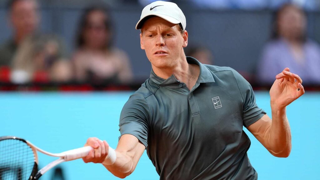 Jannik Sinner avanzó a los cuartos del Madrid Open