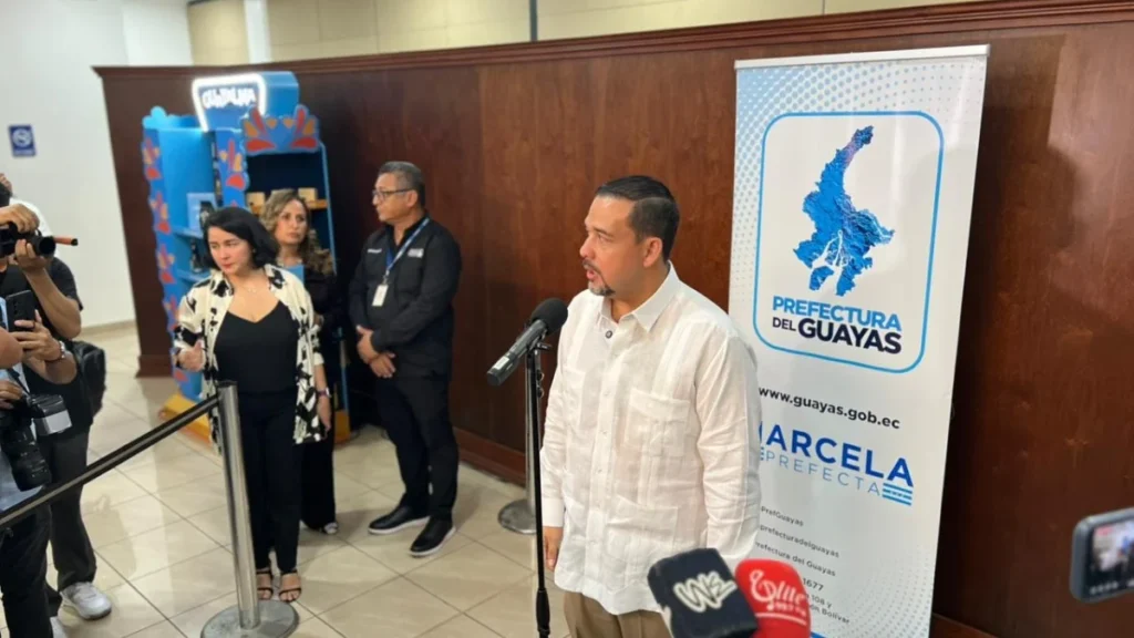 Carlos Encalada es el nuevo viceprefecto del Guayas